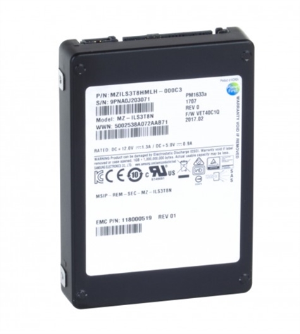 MZILT7T6HMLA - Toshiba PM1643 7.68TB SSD SAS Read Intensive 2.5
