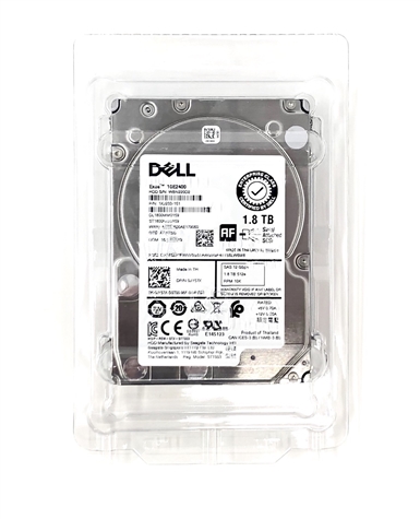 0RF9T8 Dell 1.8TB 6G 10K SFF SAS drive in G11-G13 Tray [0RF9T8,RF9T8