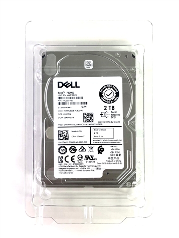 New Dell ST2000NX0423 2TB 7.2K RPM 6Gbps SATA 2.5 inch hard drive